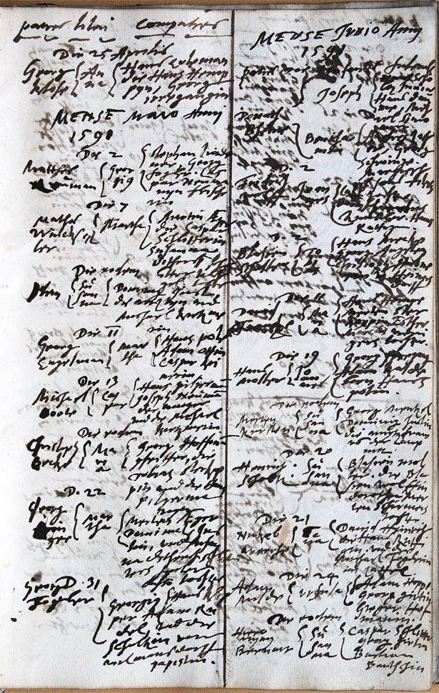 Kirchenbuch 1578 Seite 131