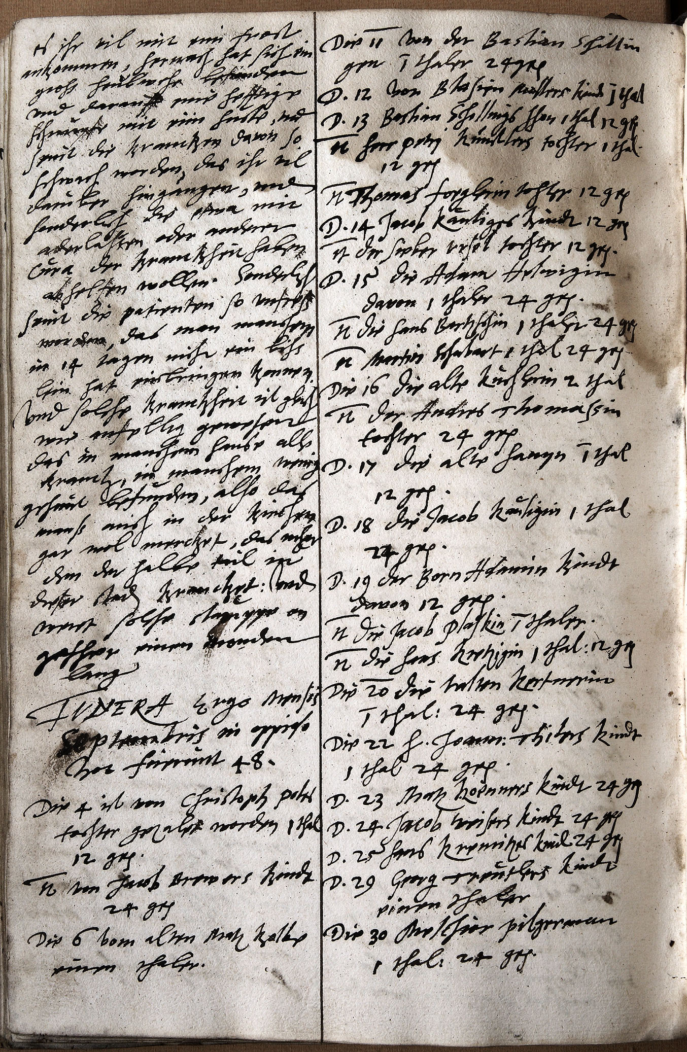 Kirchenbuch 1578 Seite 6