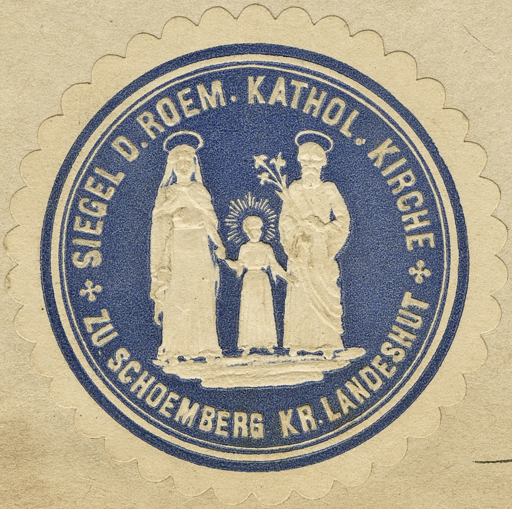 Siegelmarke Katholisches Pfarramt